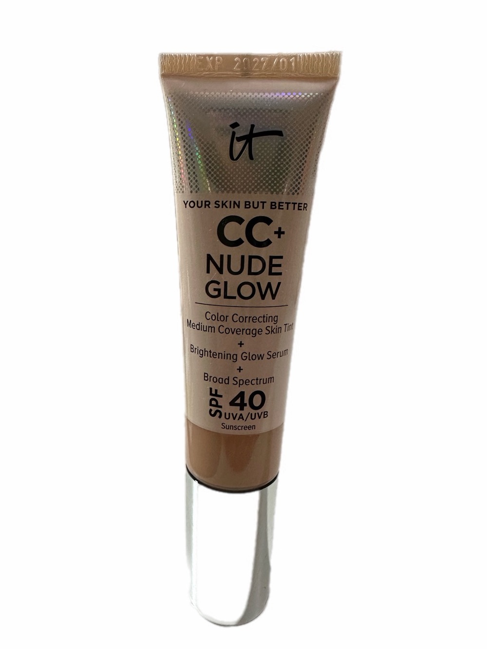it cosmetics CC+ Nude Glow SPF 40 - Medium Nude Tone 32ml SPF 40 NWT